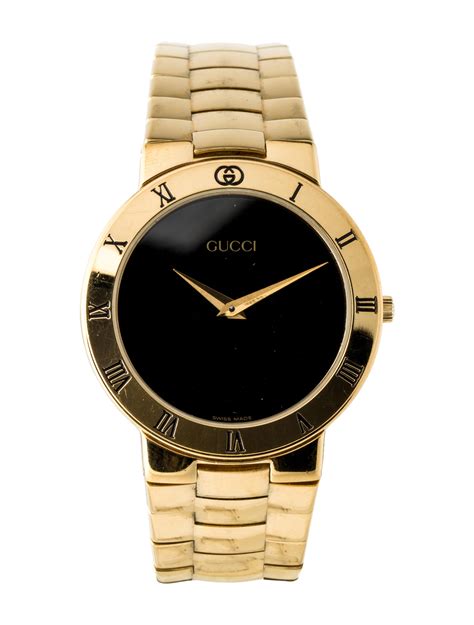 gucci gold watch 3300 m|battery for gucci watch price.